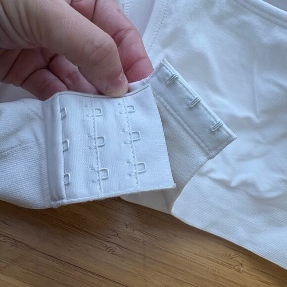 Shapermint Truekind 4X White Daily Comfort Wireless Shaper Bra 10022 Extender - Picture 5 of 8